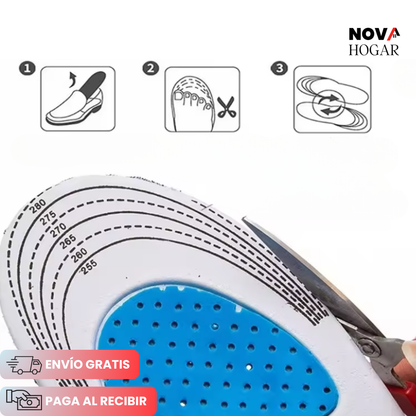 OrthoStep™ Plantillas Ortopédicas con Antishock 2.0
