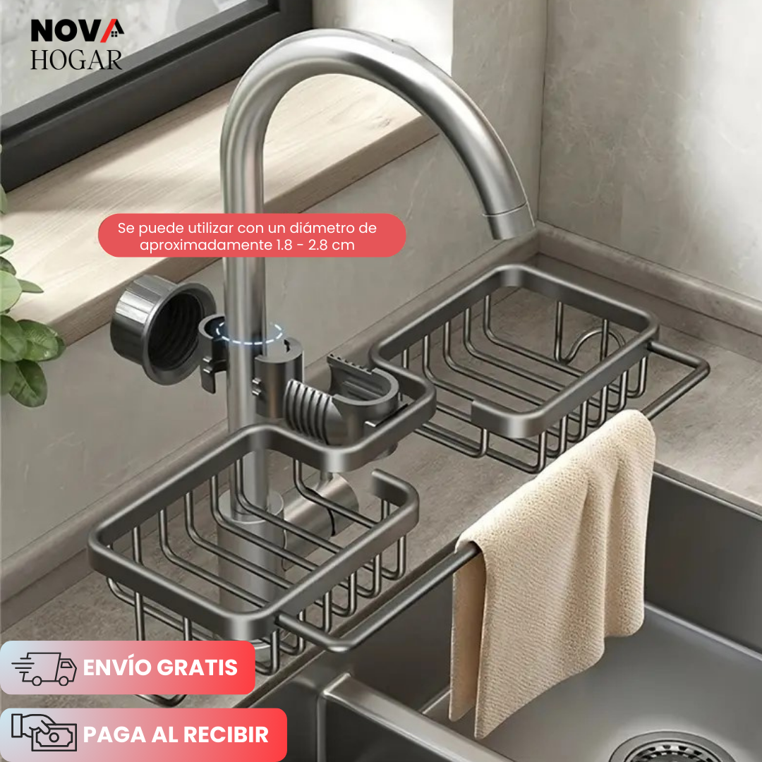EasyShelf™ Estante Organizador para Fregadero Fácil de Instalar