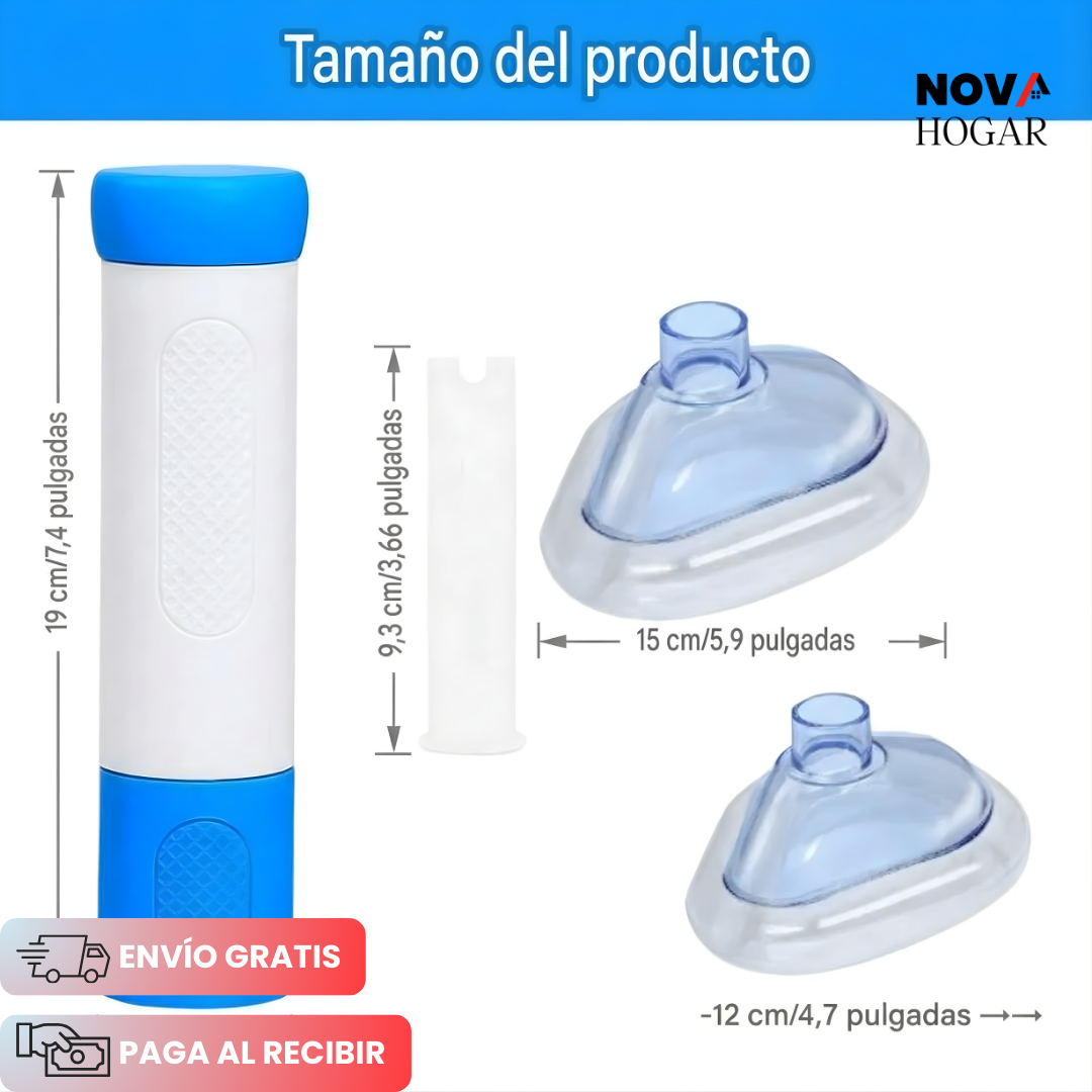 AirRescue™ Kit de Primeros Auxilios contra Asfixia
