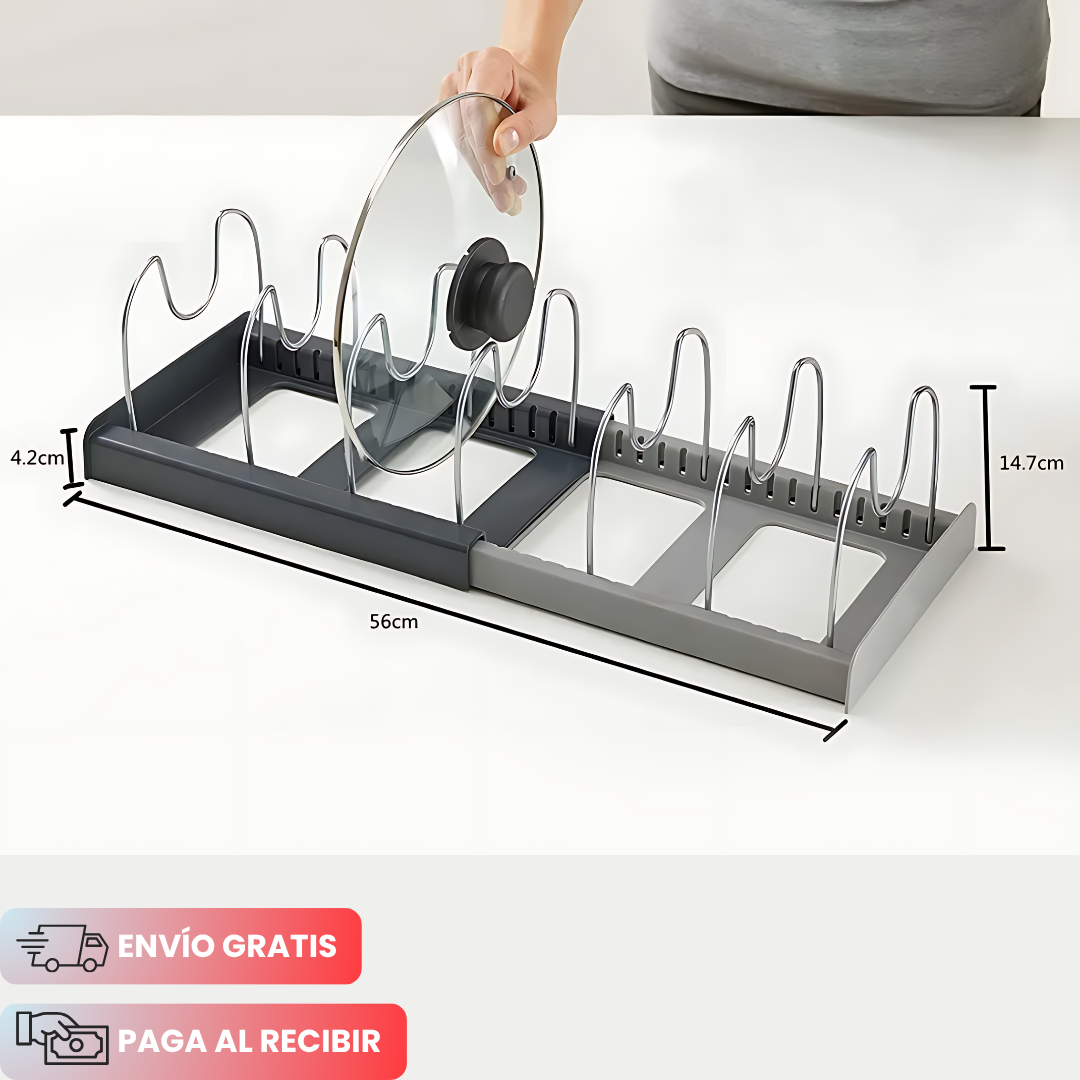 SpaceWise™ Organizador Expandible para Cocina