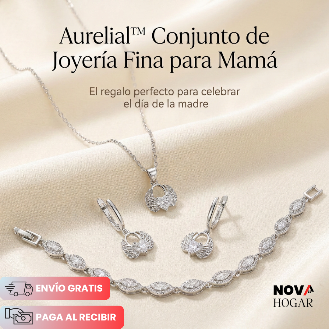 Aurelial™ Conjunto de Joyería Fina para Mamá