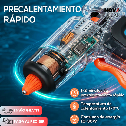 FreeGlue™ Pistola de Pegamento Recargable