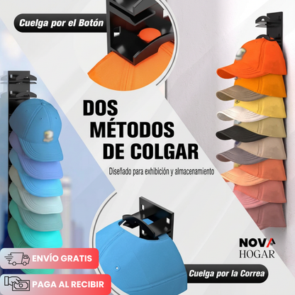 CapKeep™ Organizador De Gorras De Pared