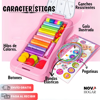 CharmLoom™ Kit Creativo de Bisutería para Niñas