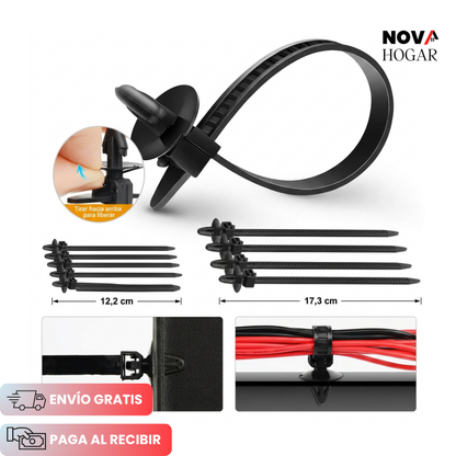 FixClips™ Kit de 800 Clips Automotriz
