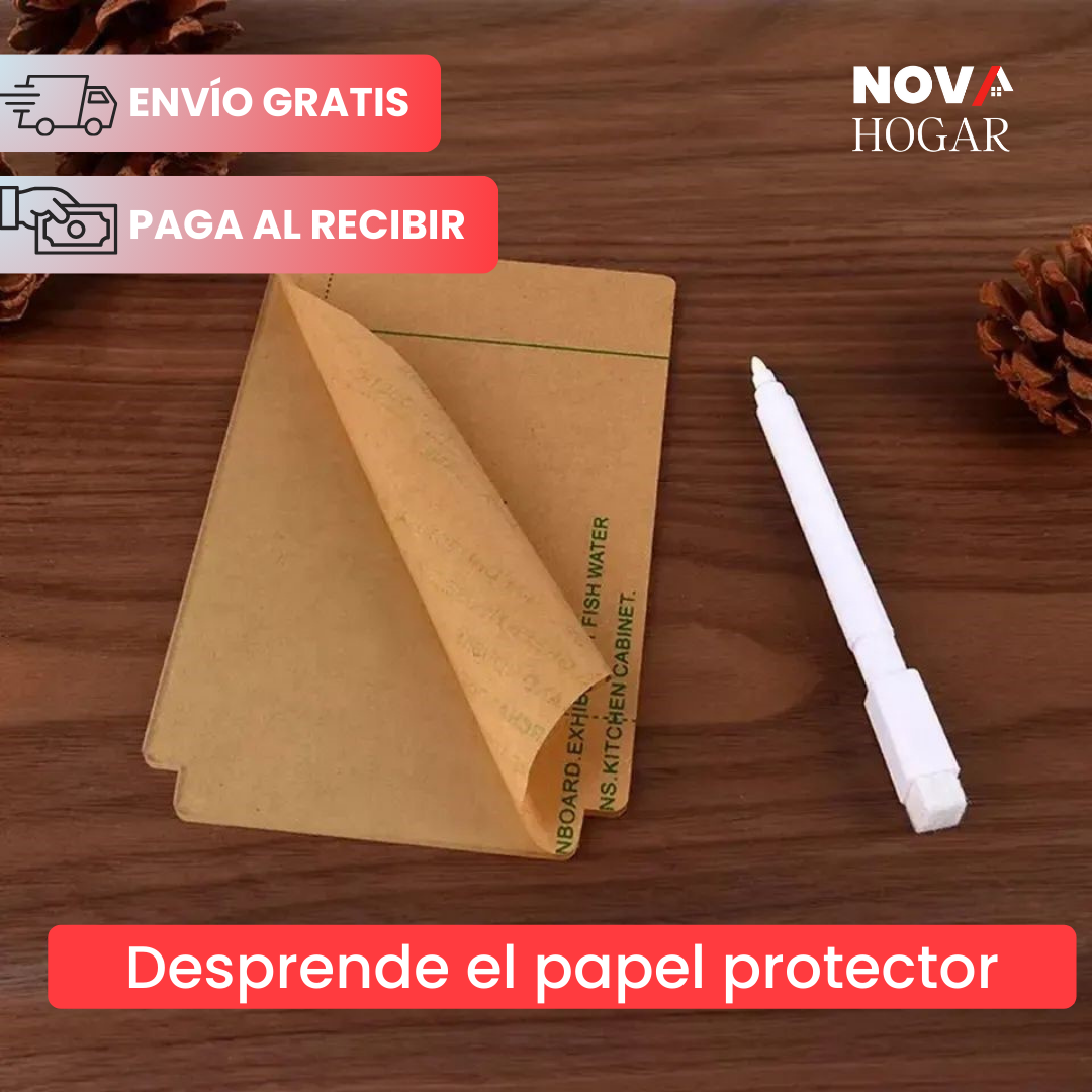 LightNote: Lámpara Moderna de Notas Creativa