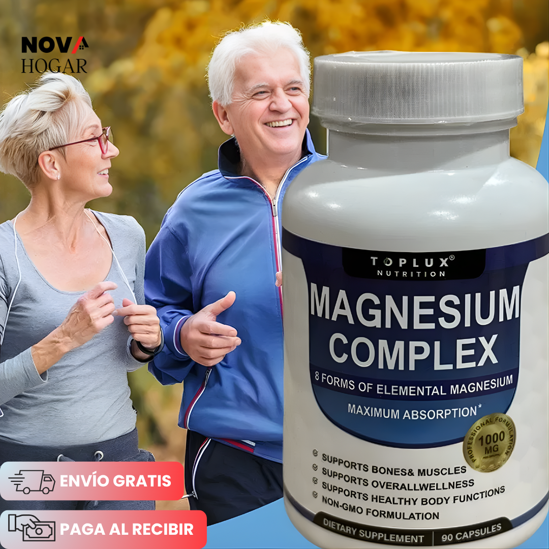 2X1 Magnesium Complex™ Complejo Natural de Magnesio 8 en 1