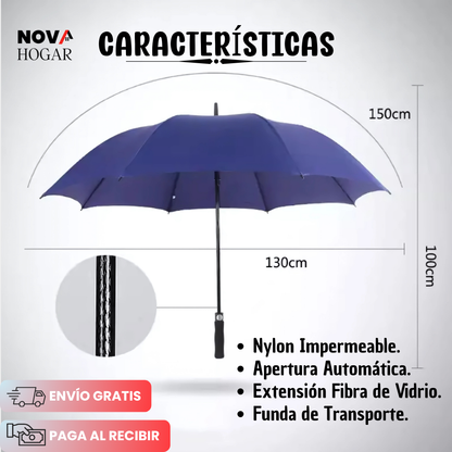 SkyShield™ Sombrilla Premium Extra Grande 130 cm
