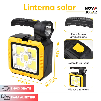 LumiTool™ Lámpara Multifuncional Con Caja de Herramientas
