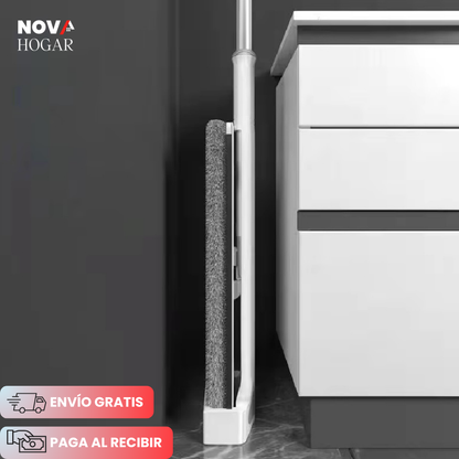 PowerSpin™ Mopa Plana Autoexprimible para Limpieza Ultrarápida