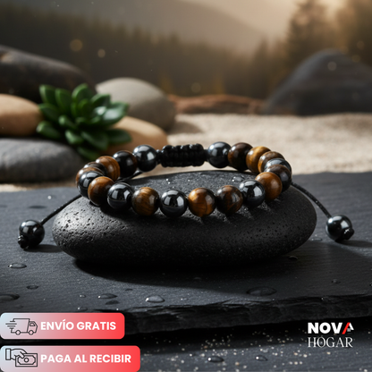 VitalGem™ Pulsera de Hematita y Ojo de Tigre