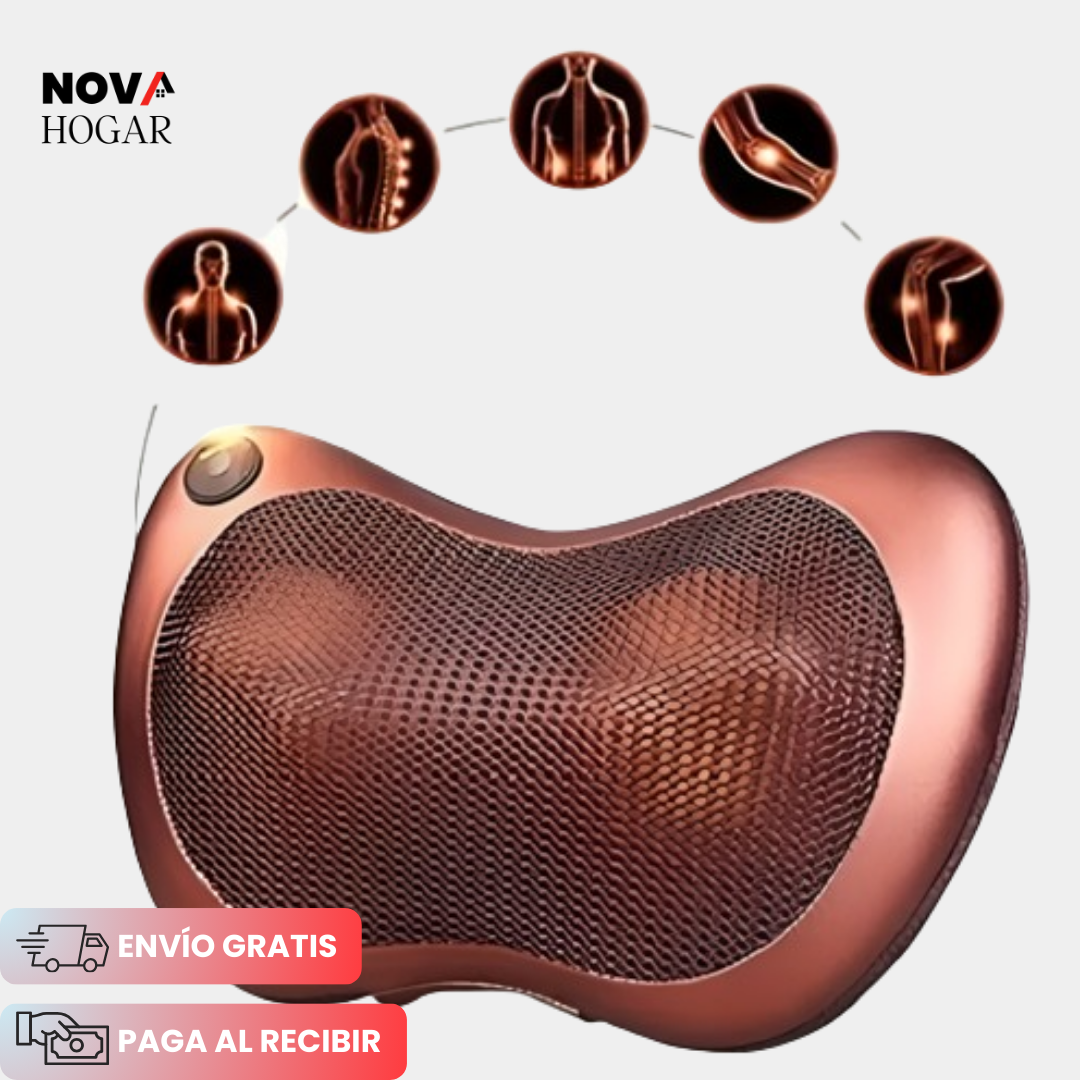 ZenKnead™ Masajeador Shiatsu Cuerpo Completo con Temperatura Ajustable