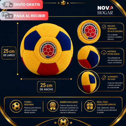 GoalPillow™ Cojín Balón de la Selección de Colombia