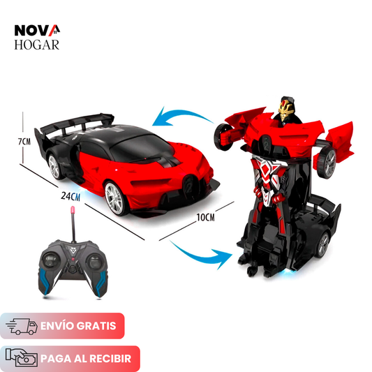 TransformBot™ Carro a Control Remoto con Transformación