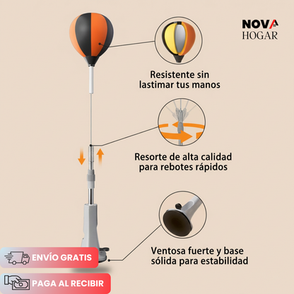 SwiftStrike™ Pera de Boxeo con Soporte Ajustable