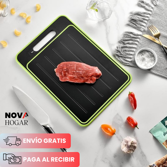 MultiSlice: Tabla Premium 4-en-1 con Descongelación Rápida