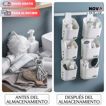 3x1 SmartBin™ Cesta Organizadora Apilable