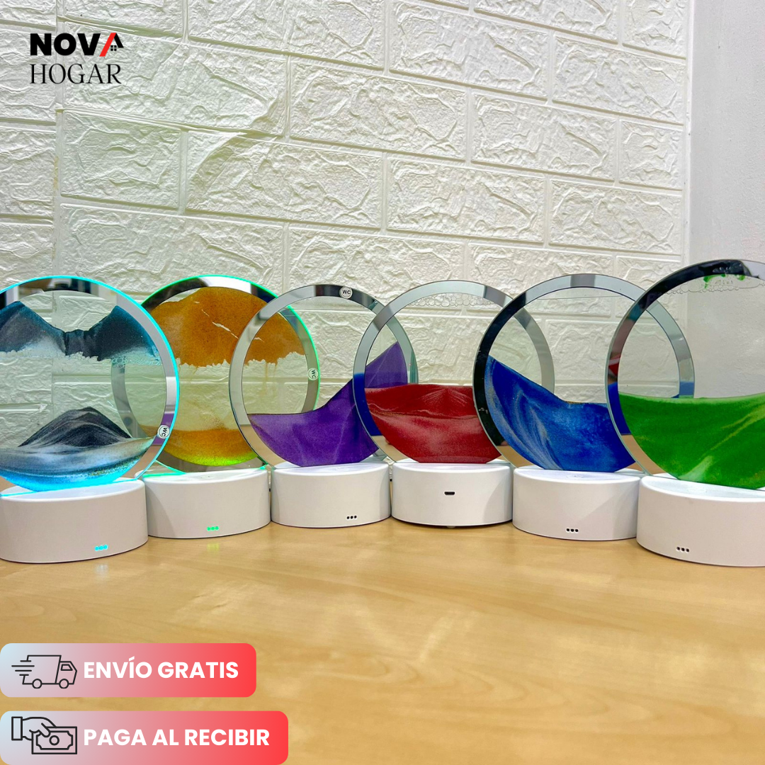 MysticSands™ Lámpara Interactiva de Arenas Movedizas