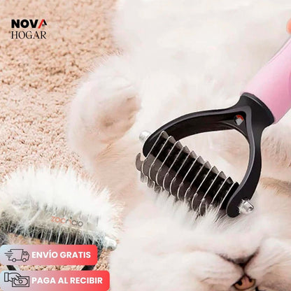 FurAway™ Cepillo Deslanador para Mascotas