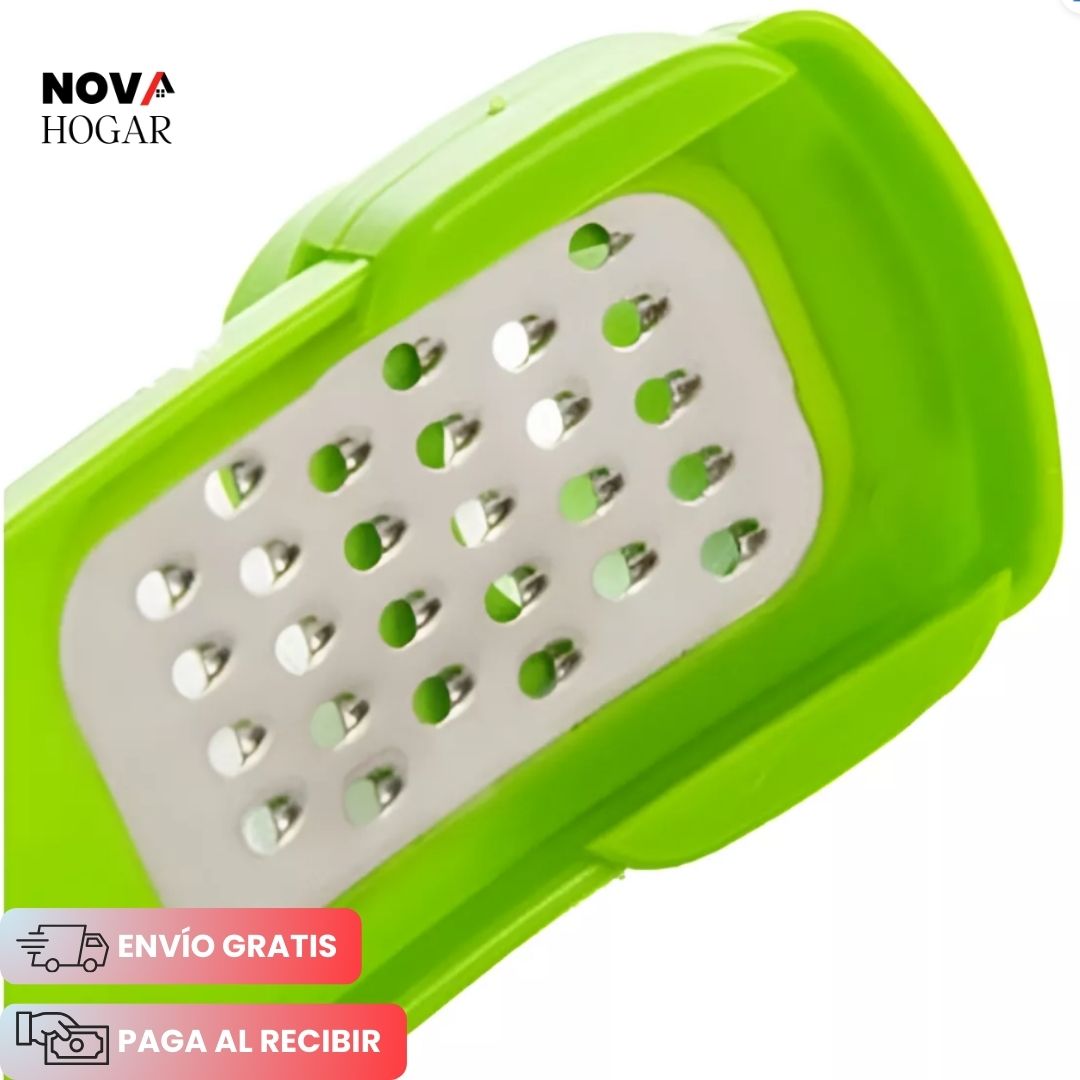 2x1 ZestCrush™ Mini Rallador Multiusos de Ajo y Especias