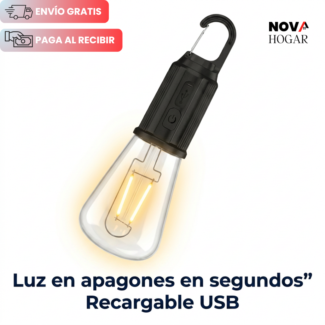 2x1 VintageGlow™ Bombillo Recargable Estilo Retro para Jardín