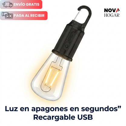 2x1 VintageGlow™ Bombillo Recargable Estilo Retro para Jardín