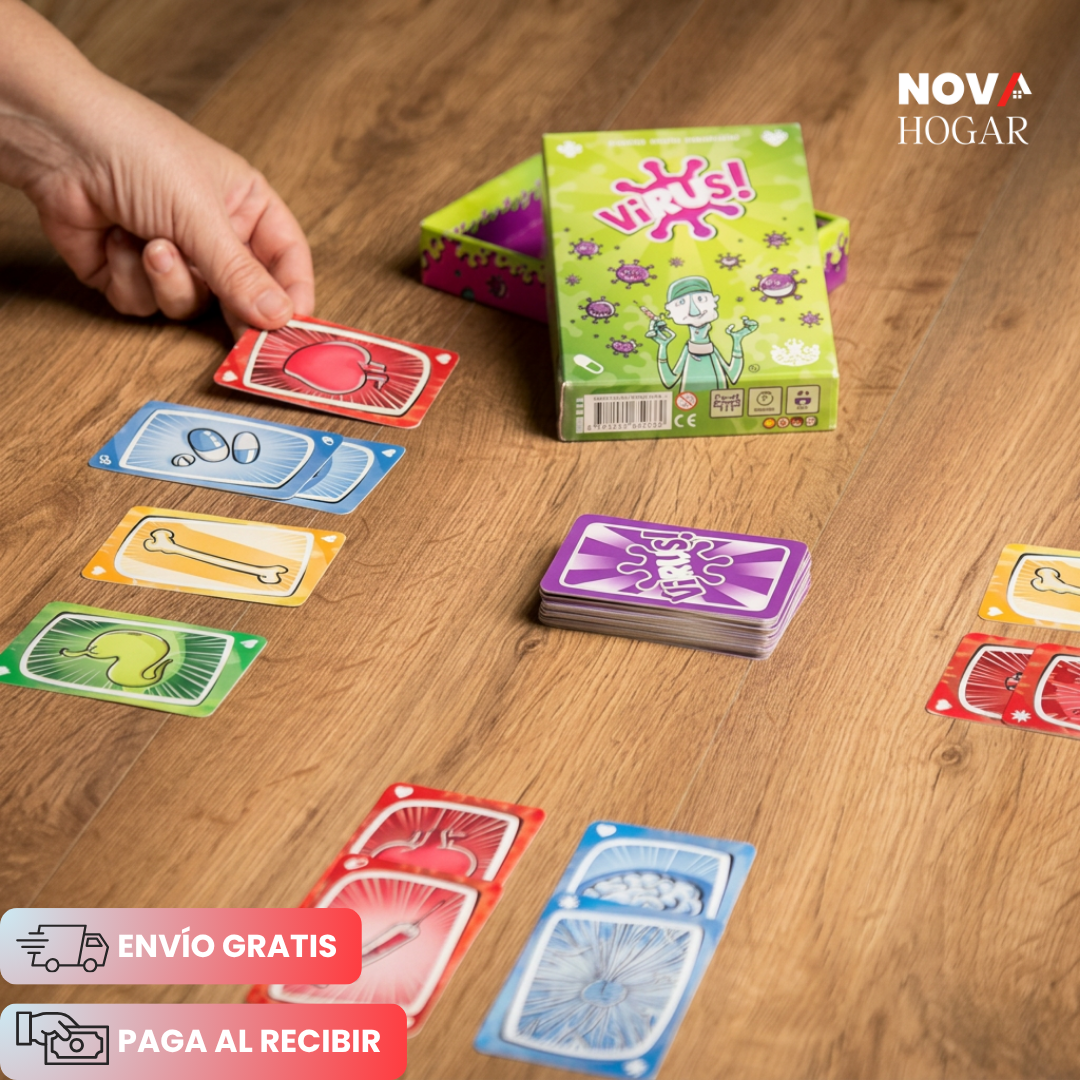 Virus™ Juego cartas y Estrategia Viral