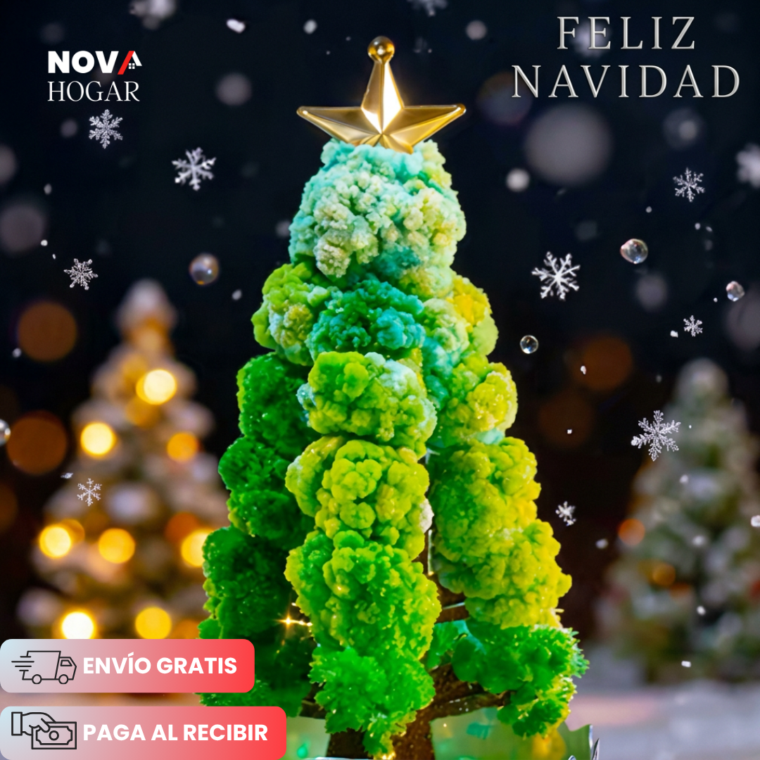 CrystalTree™ Árbol Mágico de Crecimiento Rápido