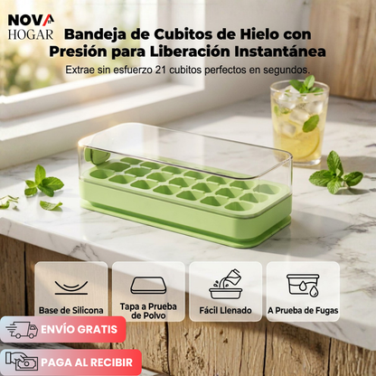 QuickIce™ Bandeja de Hielo Desmolde Rápido
