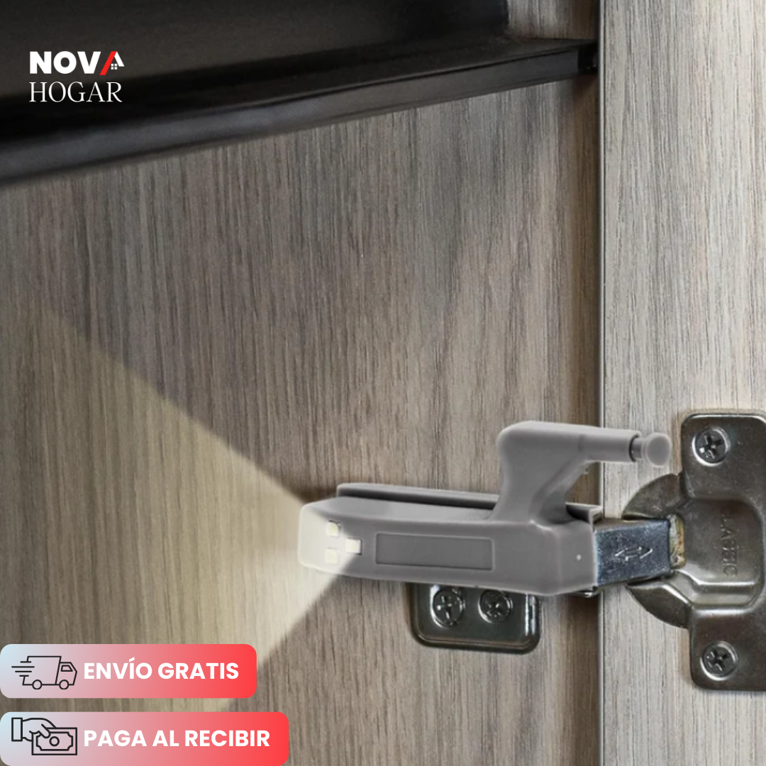 Pack x6 LightLatch™ Luz Automática para Bisagras