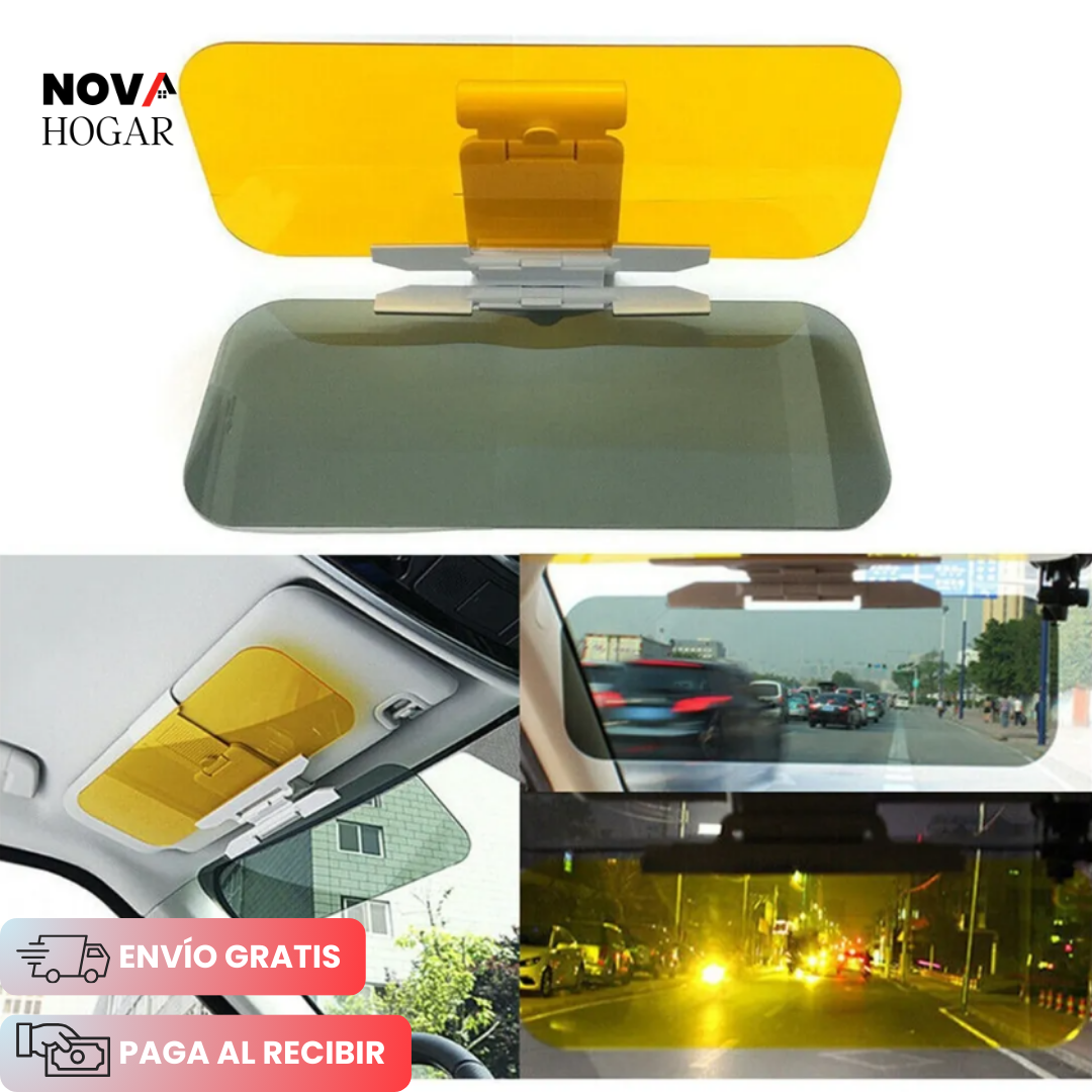SafeGlare™ Visor Anti-Deslumbramiento 2 en 1 para Auto