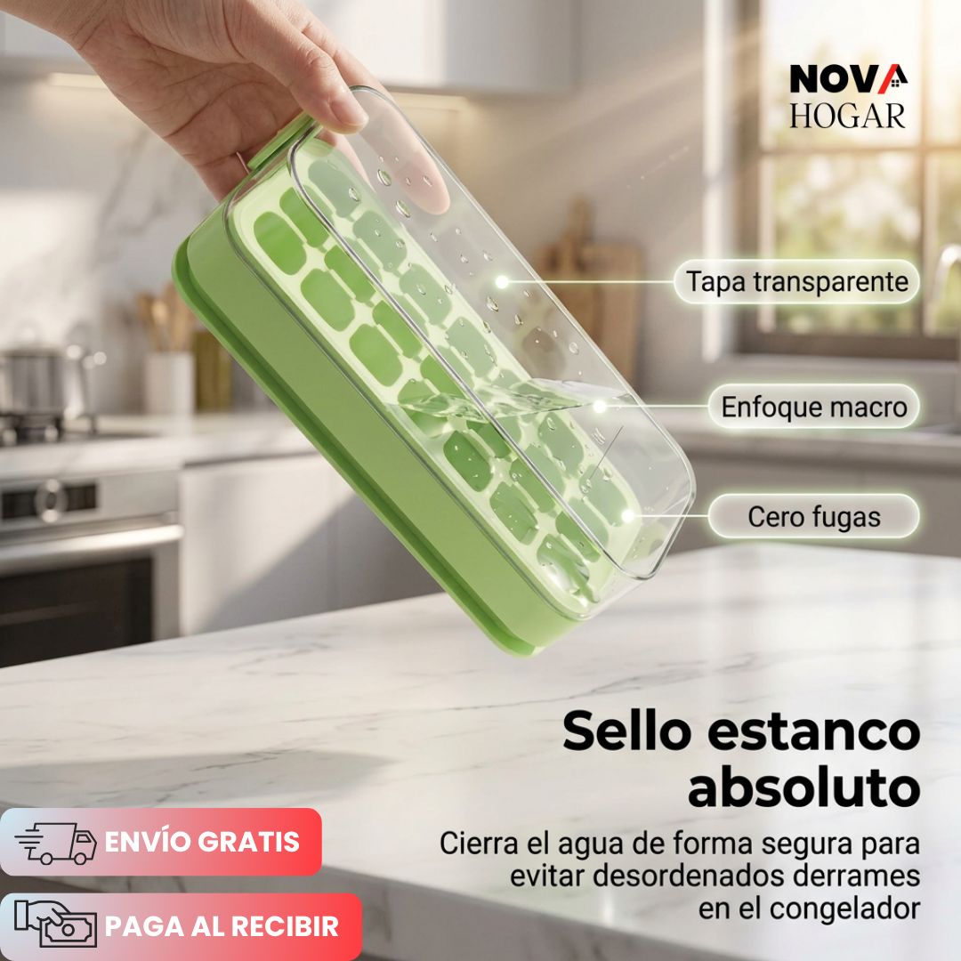 QuickIce™ Bandeja de Hielo Desmolde Rápido