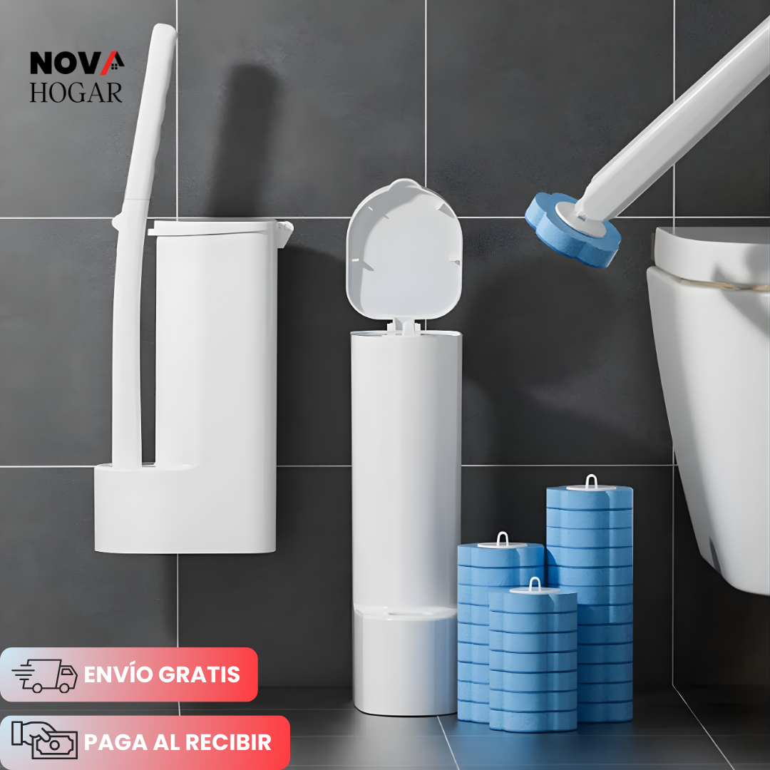 ClickScrub™ Kit De Escobilla Desechable para Inhodoro