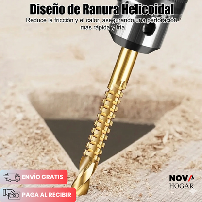 DrillSaw™ Set x6 Brocas de Corte Lateral Multifuncionales