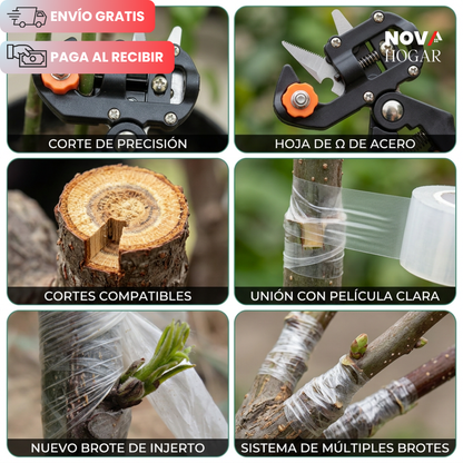 EasyInjer™ Tijera de Injerto para Plantas