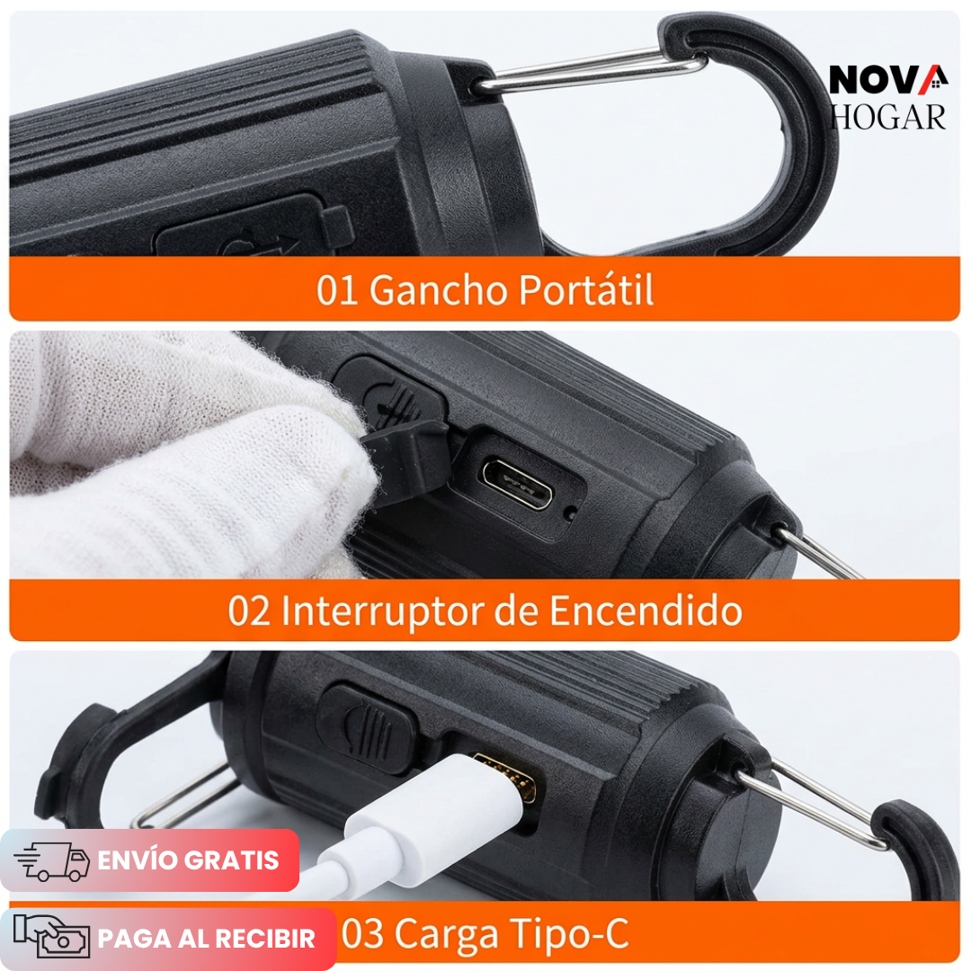 2x1 VintageGlow™ Bombillo Recargable Estilo Retro para Jardín