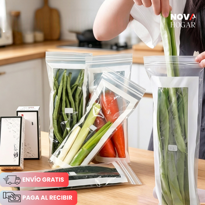 FridgeGuard™ Set X50 Bolsas de Sellado Hermético