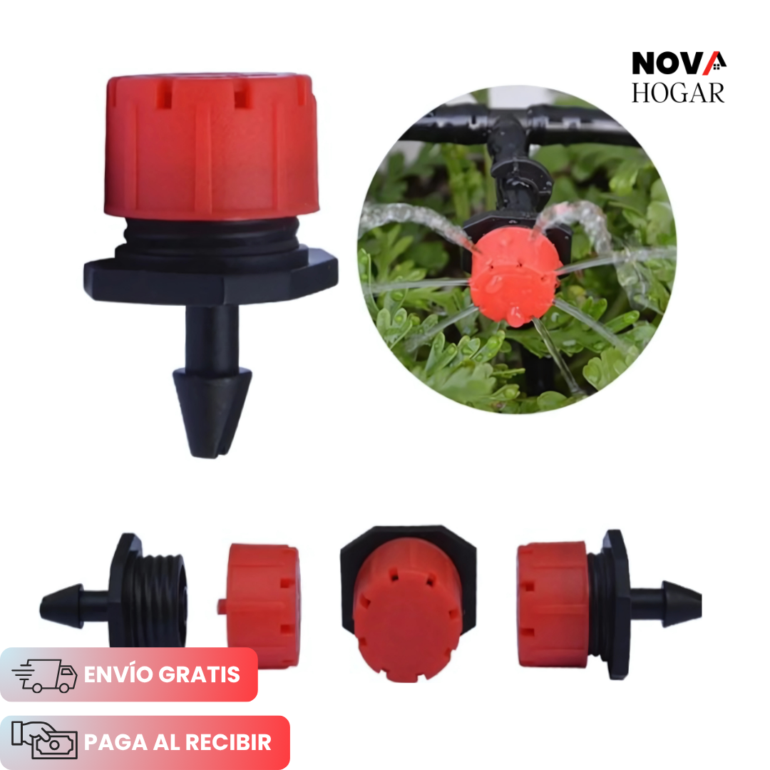 Pack x120 AquaSprout™ Rociador Ajustable para Jardín
