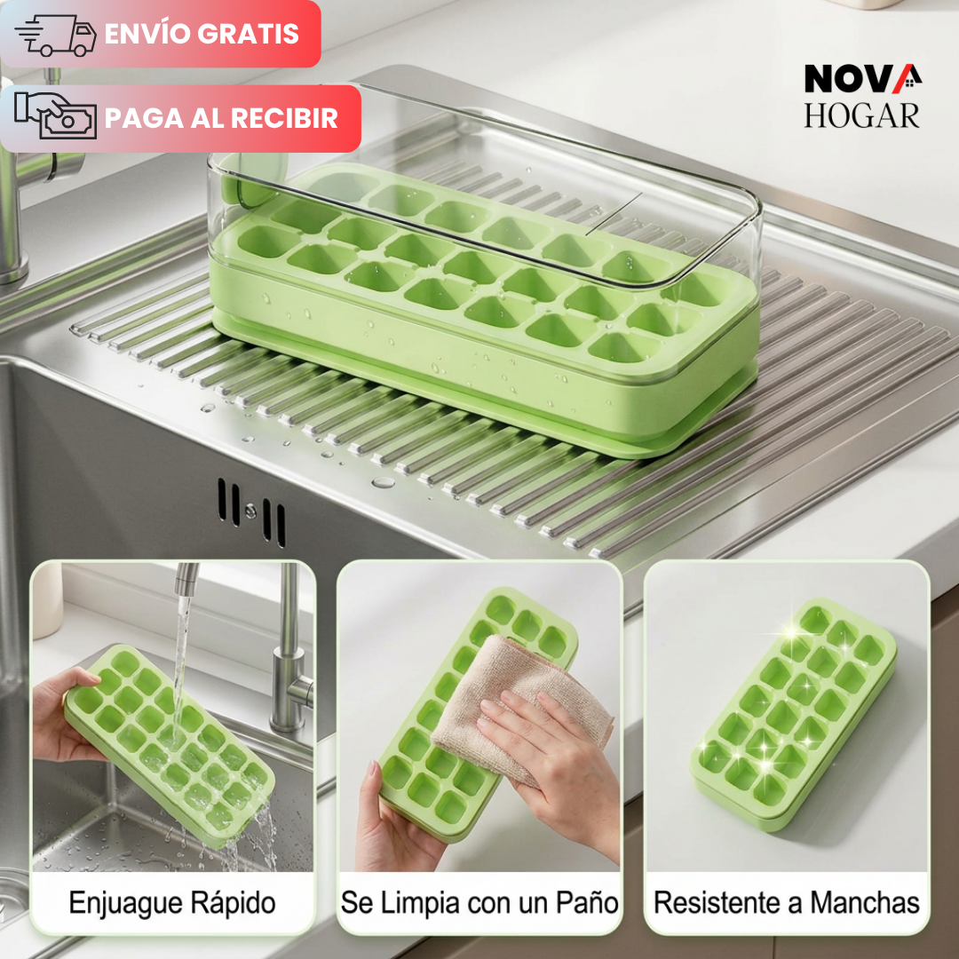QuickIce™ Bandeja de Hielo Desmolde Rápido