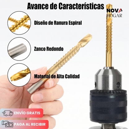 DrillSaw™ Set x6 Brocas de Corte Lateral Multifuncionales