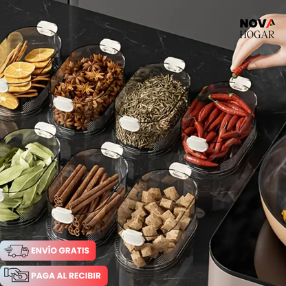 FreshStack™ Cajas Organizadoras Apilables para Alimentos