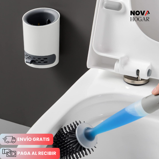 SwiftClean™ Cepillo de baño Inteligente con Dispensador