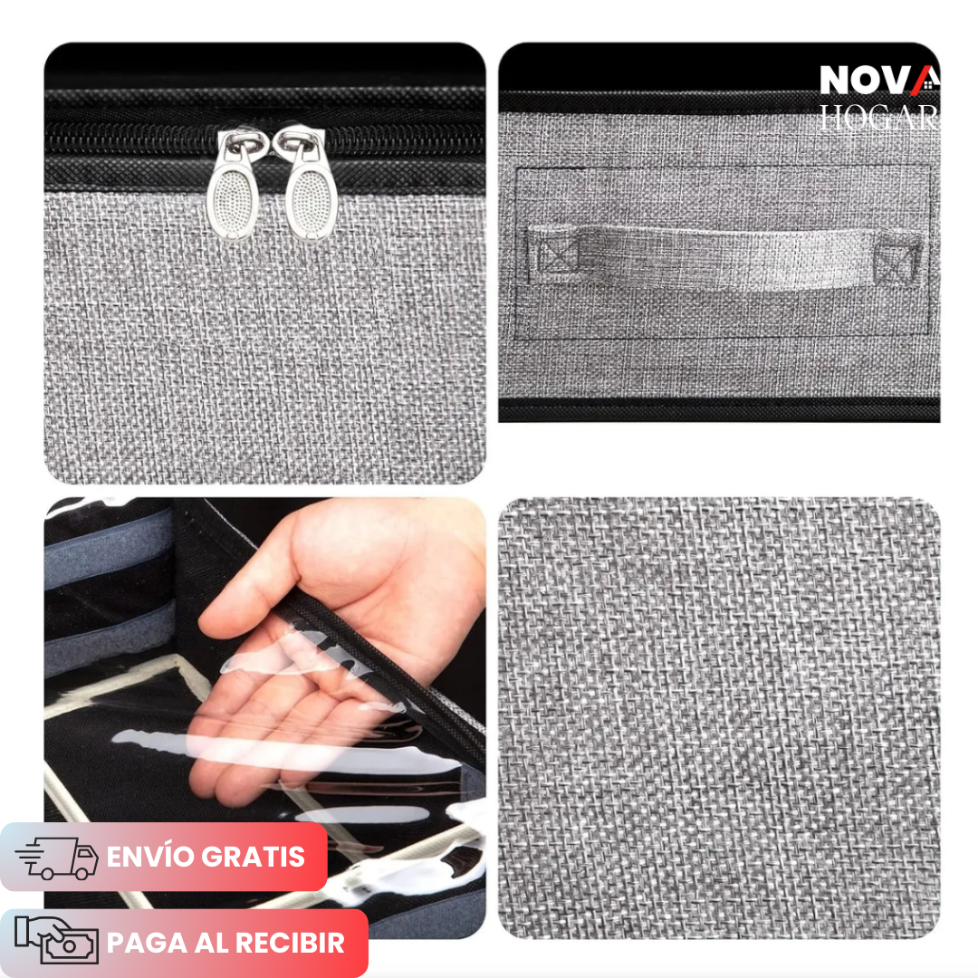 ShoeStow™ Zapatero Organizador Bajo la Cama