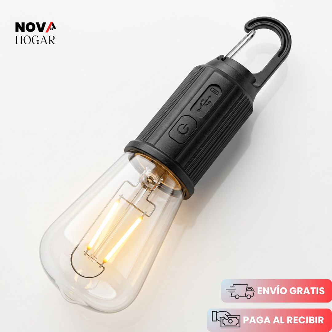 2x1 VintageGlow™ Bombillo Recargable Estilo Retro para Jardín