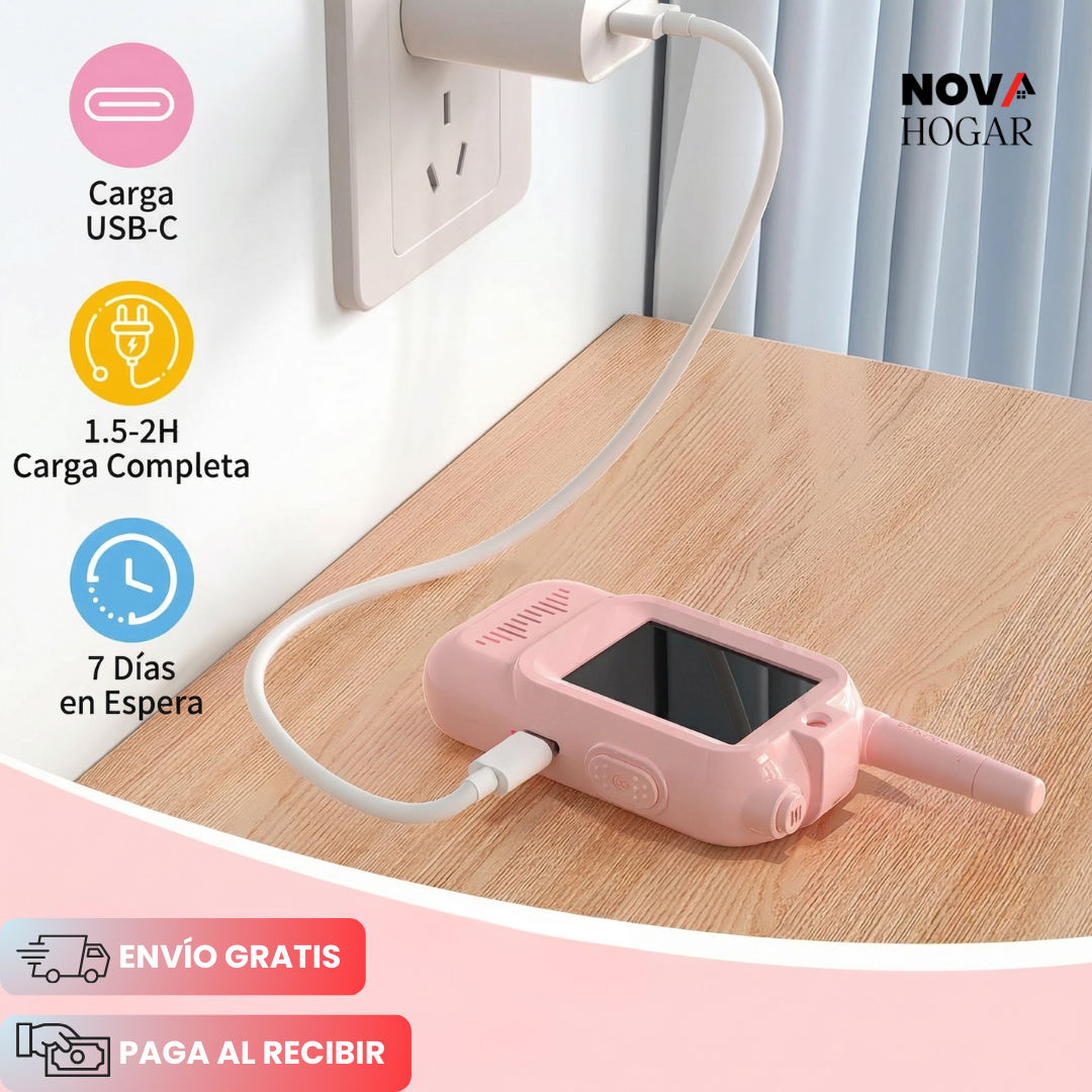 KidConnect™ Video Walkie Talkies para Niños