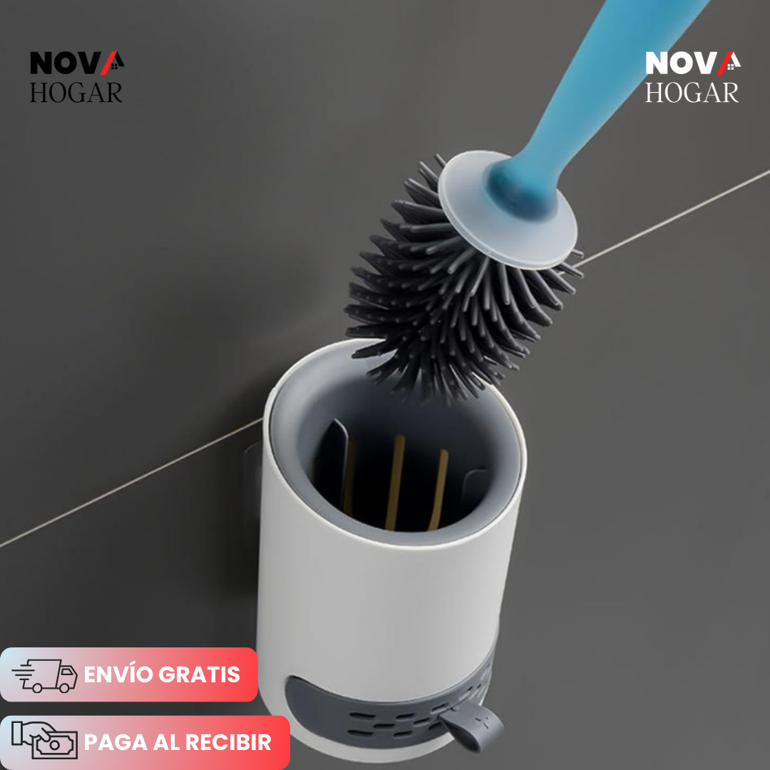 SwiftClean™ Cepillo de baño Inteligente con Dispensador