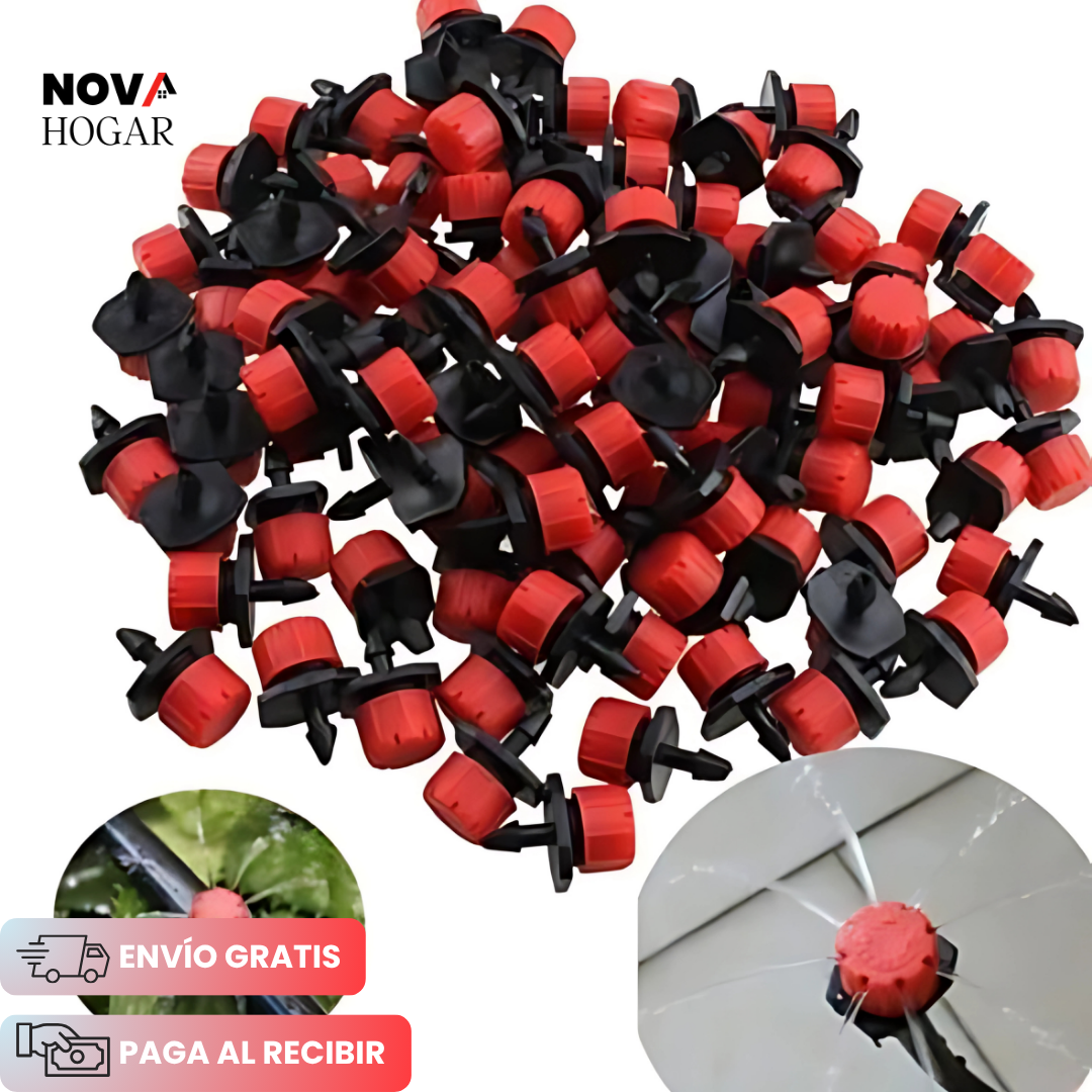 Pack x120 AquaSprout™ Rociador Ajustable para Jardín