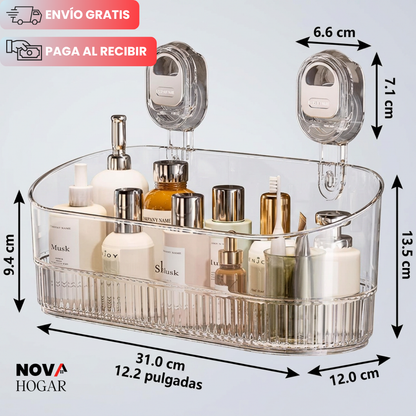 SnapMount™ Organizador sin Perforaciones para Baño