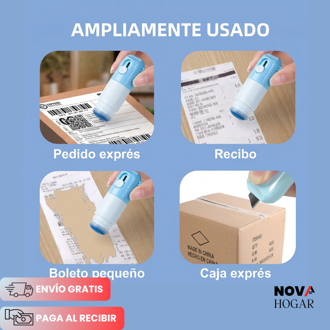 2x1 DataWipe™ Protector de Privacidad Para Paquetes