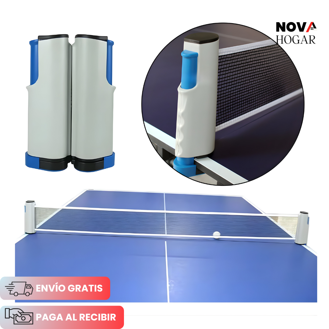 InstaPong™ Malla Extensible de Ping Pong